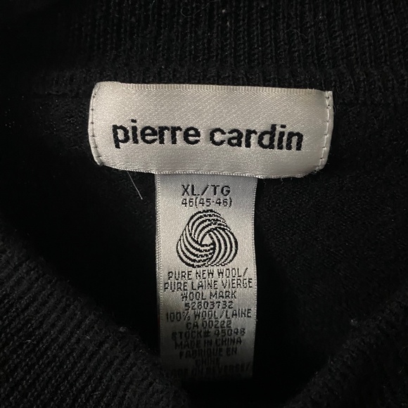 Vintage Pierre Cardin 100% wool sweater size XL - Picture 2 of 2
